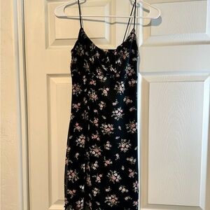 Floral Spaghetti Strap Dress